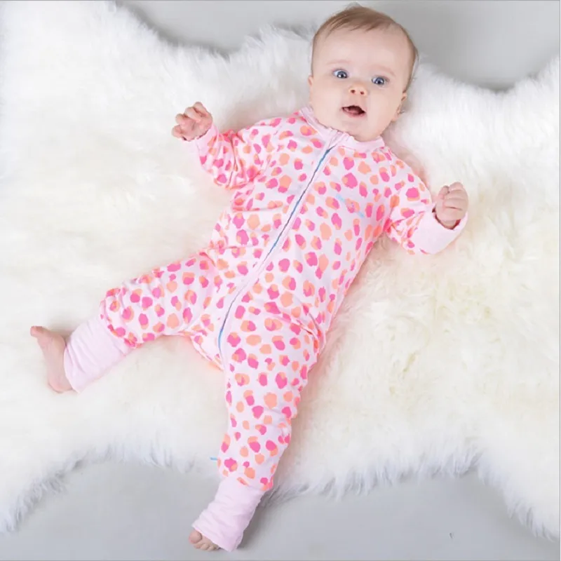 Sika Deer Neonate Pagliaccetto Neonato Sleepwear 100% Cotone Infantile Tuta Baby Pigiama Complessivo Bebe Roupas 0-24 mesi Abbigliamento 210413