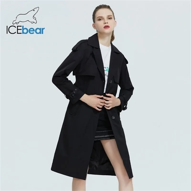 Женская ветровка ветровки Высококачественные женские траншеи пальто с капюшоном мода женская одежда бренд одежда GWF20029D 210812