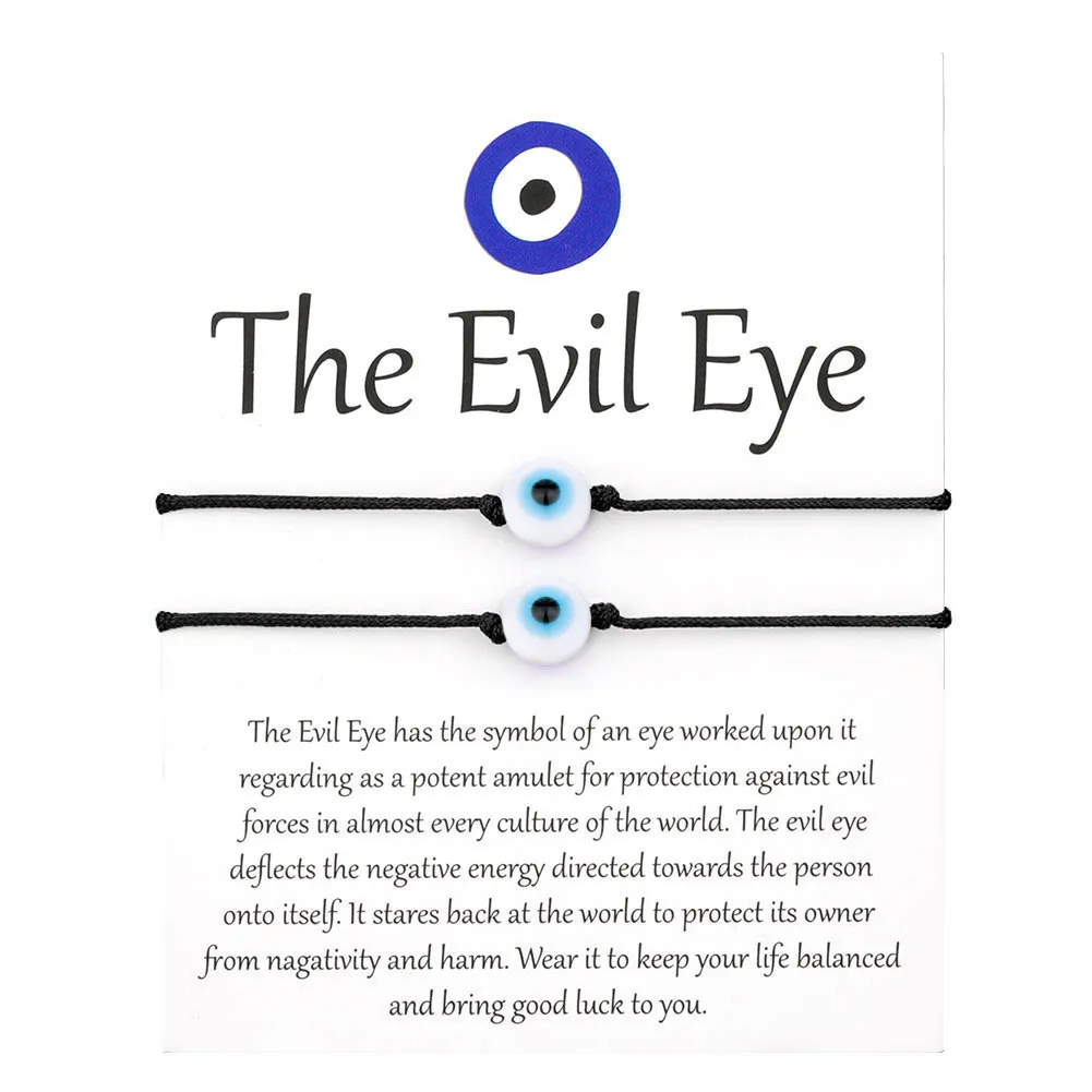 Evil Eye Bracelet - 8MM (Mindfulness & Meditation)