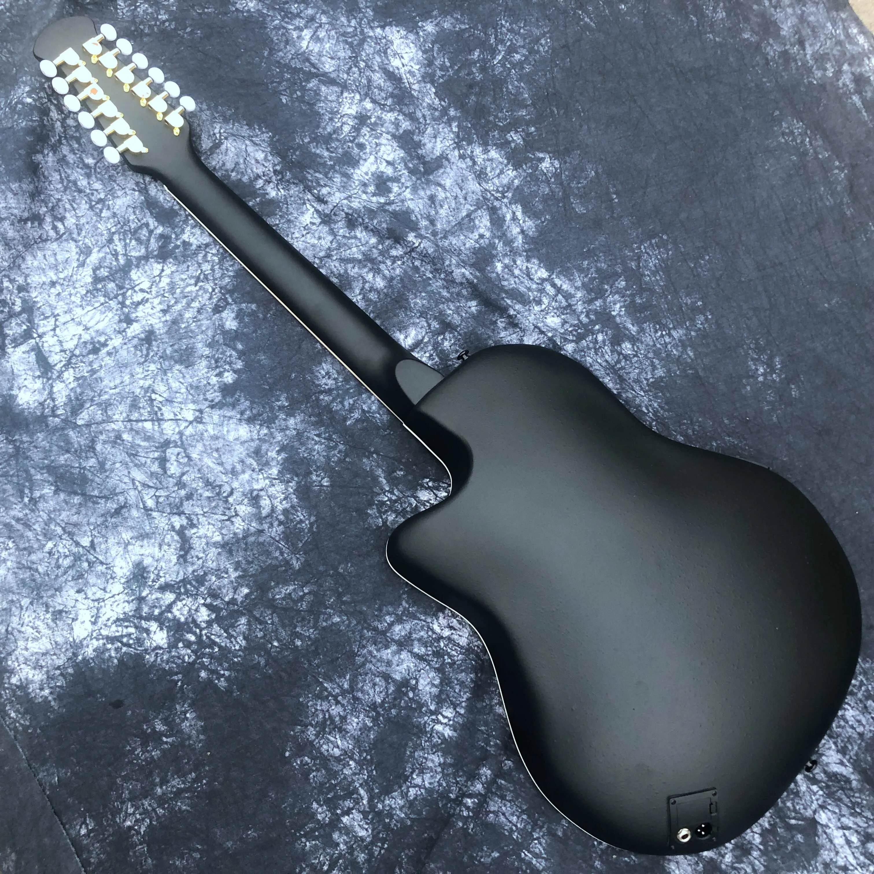 DHgate.com:Ovation 12 String Hollow Body Electric Guitar