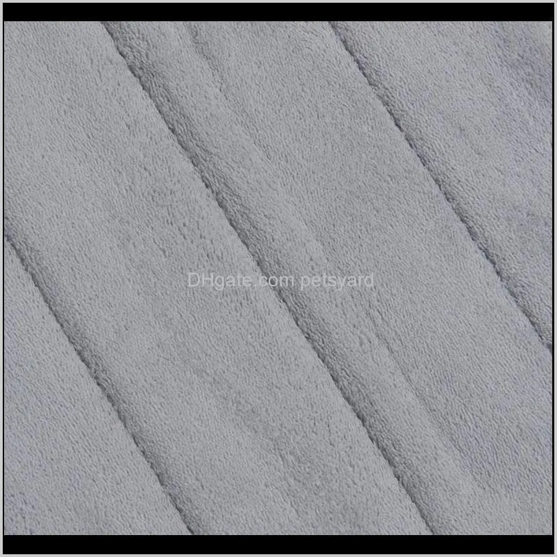 fashion120x40cm absorbent nonslip memory foam kitchen bedroom door floor mat rug carpet gray