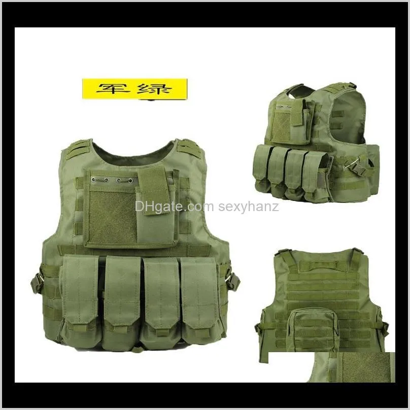 new camouflage army fans tactical battle vest men amphibious combat camo sleeveless jacket protection waistcoat