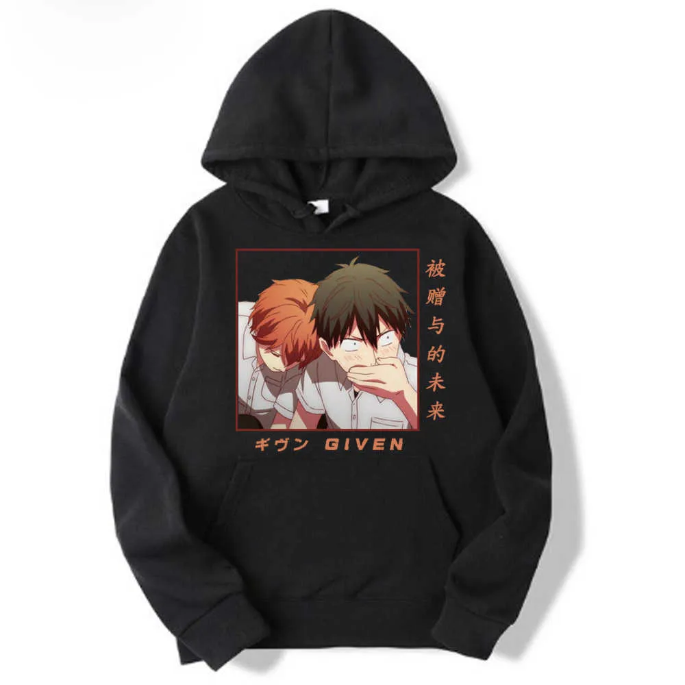 Given anime top hoodie