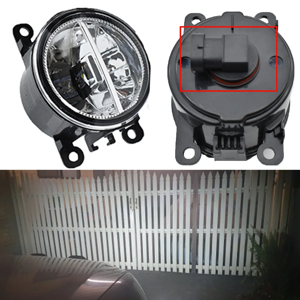 Complete Set Of Rear Fog Lights With Switch & Wiring For Honda CR-V 2012-2014 – Bumper Installation