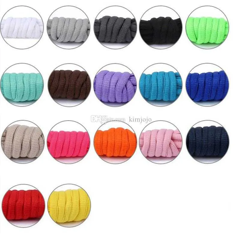 Fashion Casual Shoelaces High Quality Round Multicolor Shoe Laces Shoestring Martin Boots Sport Shoes Cord Ropes