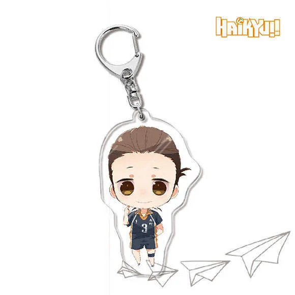 Haikyuu Acrylic Mangalsutra Keychain Charm Bag Pendant Shoyo Hinata Tobio Kageyama Anime Cosplay Accessory G1019 From Catherine010 1.63 DHgate.Com