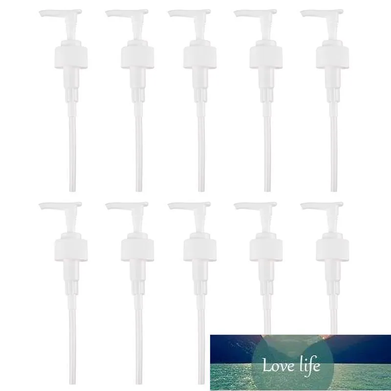 10 stks Plastic Lotion Dispenser Pomp Travel Fles Pomp Nozzle Lotion Pomp Hoofd Voor Shampoo Hand Zeep Flessen DIY (wit, 28mm) Fabrieksprijs Design kwaliteit