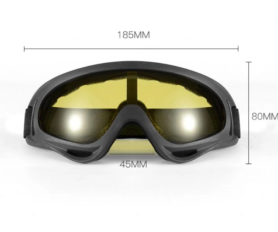 Womens Outdoor Cycling Sunglasses Windproof Winter Army Mask For