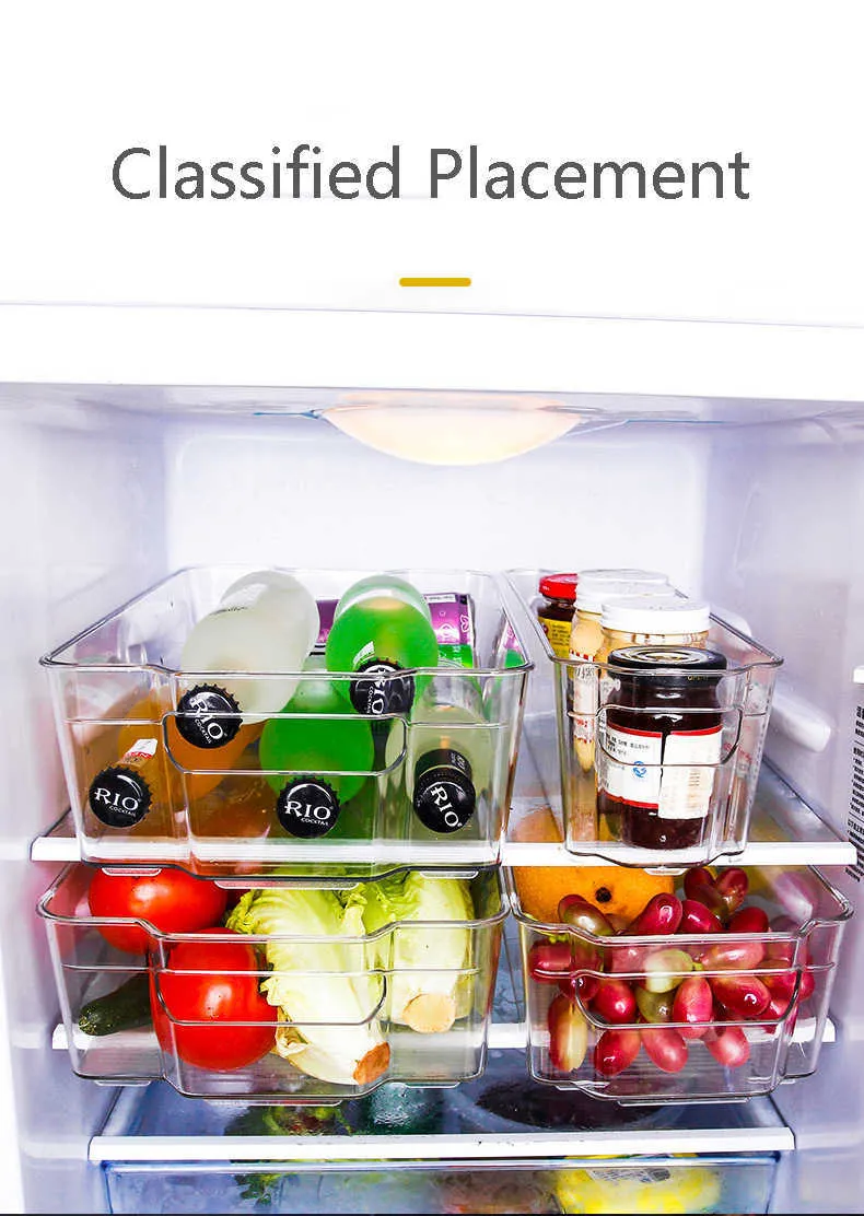 Paquete De 6 Contenedores De Almacenamiento Transparentes Con Tapas