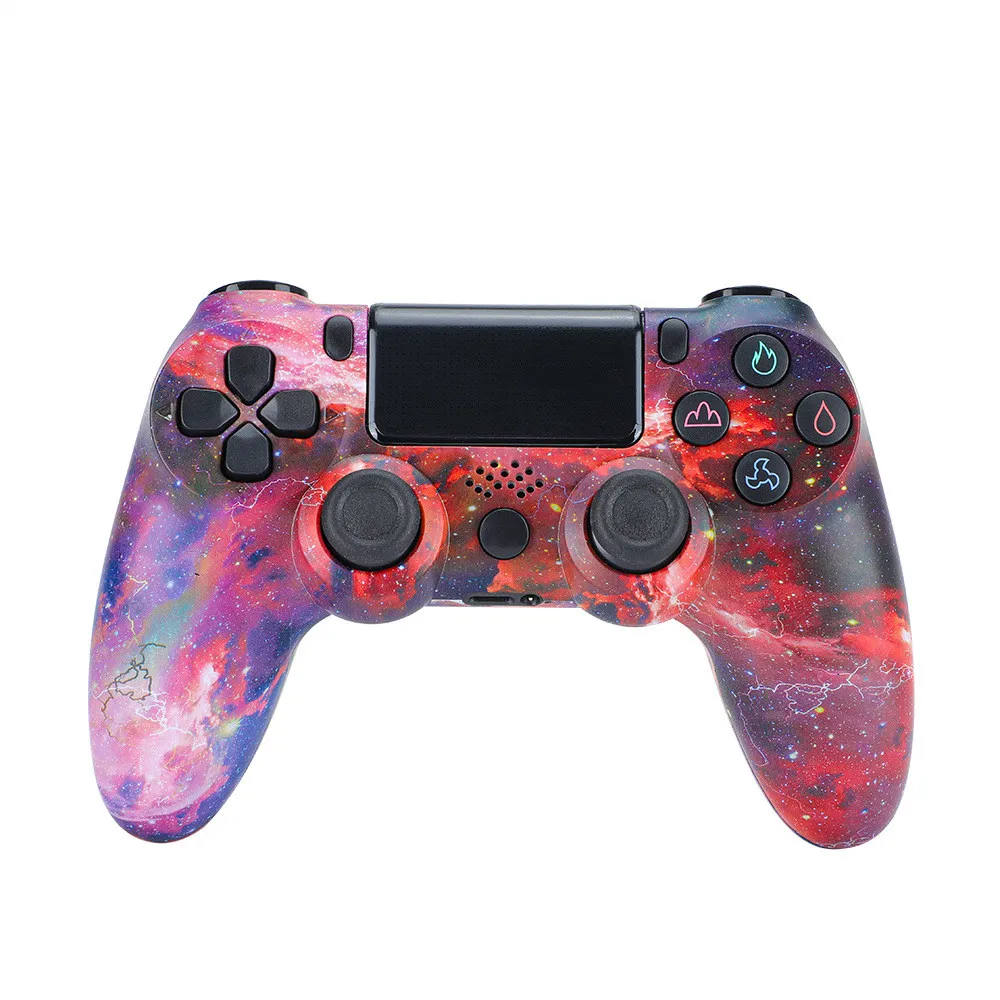 controller Manufacturers private model EU appearance patent certification wireless Bluetooth gamecable p4 mode handle Multicolor