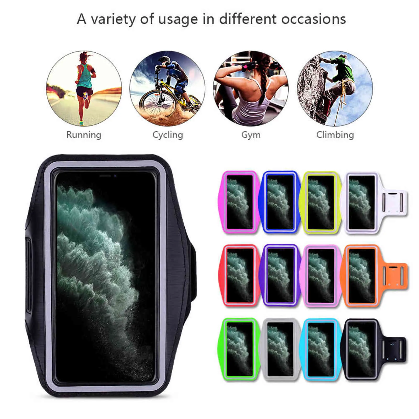 IWill Sports Armband Phone Holder For Google Pixel 6a / 6 Pro & More