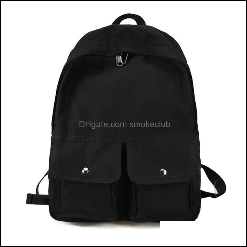 Outdoor Bags FashionCanvas Backpack Female Leisure Backpacks Cute Girls School Portable Women Book Bag Knapsack