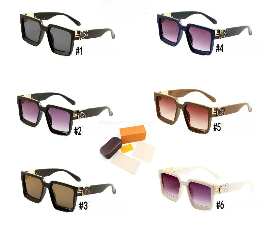 2021 homens quadrados de óculos de sol de grandes dimensões mulheres óculos milionário mulheres luxo marca designer ao ar livre senhoras uv400 óculos