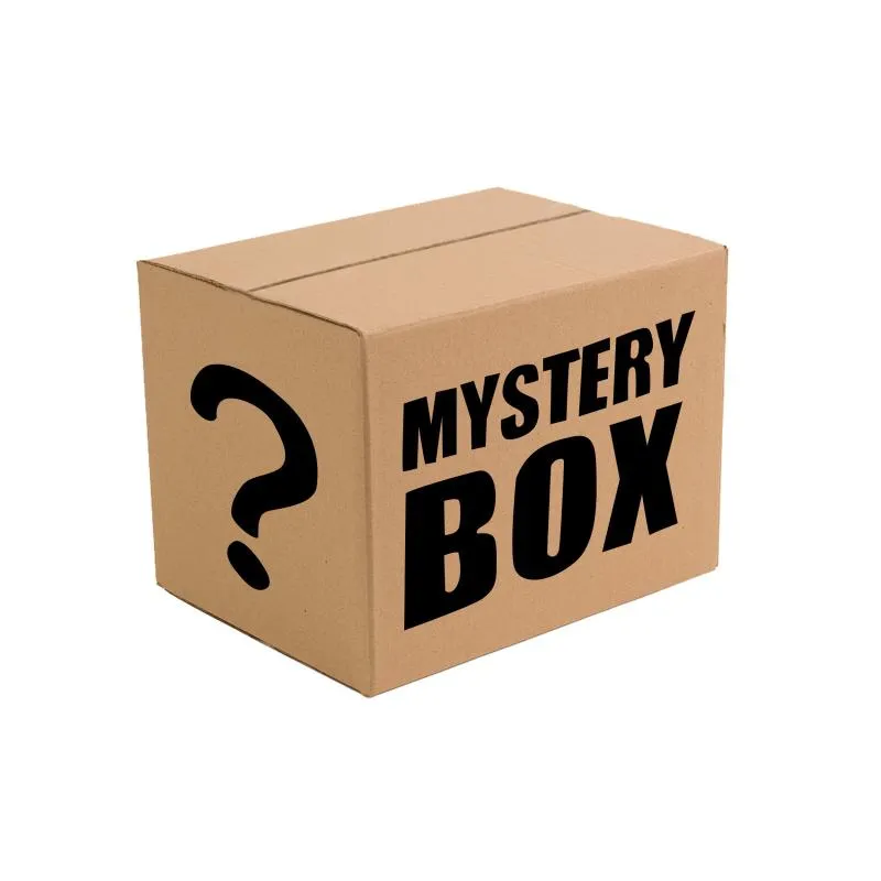 Presentförpackning Lucky Box Toy Blind lådor Mysterious Big Surprise Väskor Halloween Julfest Present Extra hård förstärkt kartong