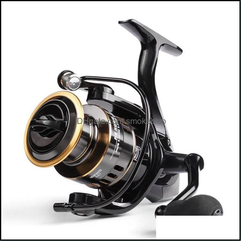 Full Metal Spin Fishing Reels Light Weight Ultra Smooth Powerful Reel BHD2 Baitcasting