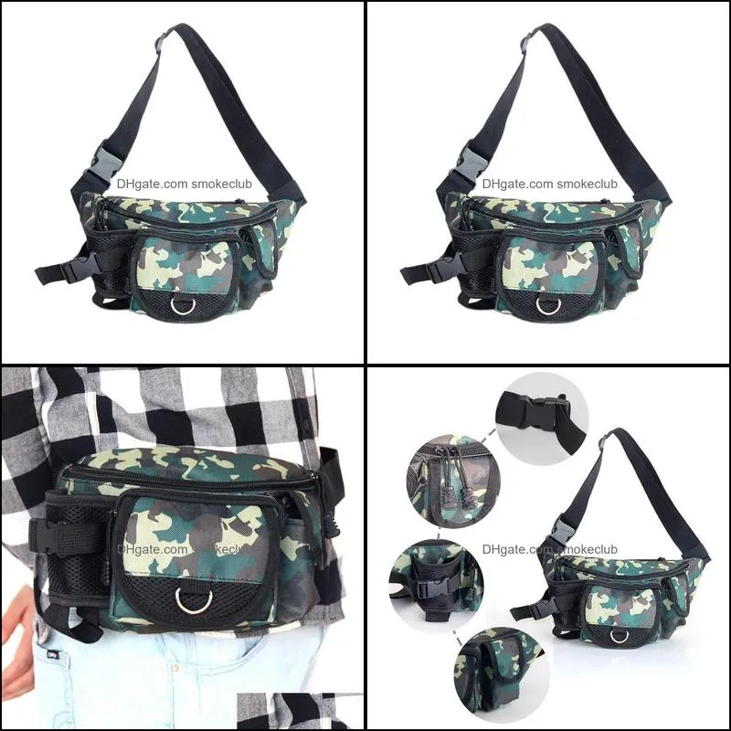 Fishing Accessories Multi-Purpose Belt Bag Luya Large Capacity Multifunctional Outdoor Tackle Bagpack