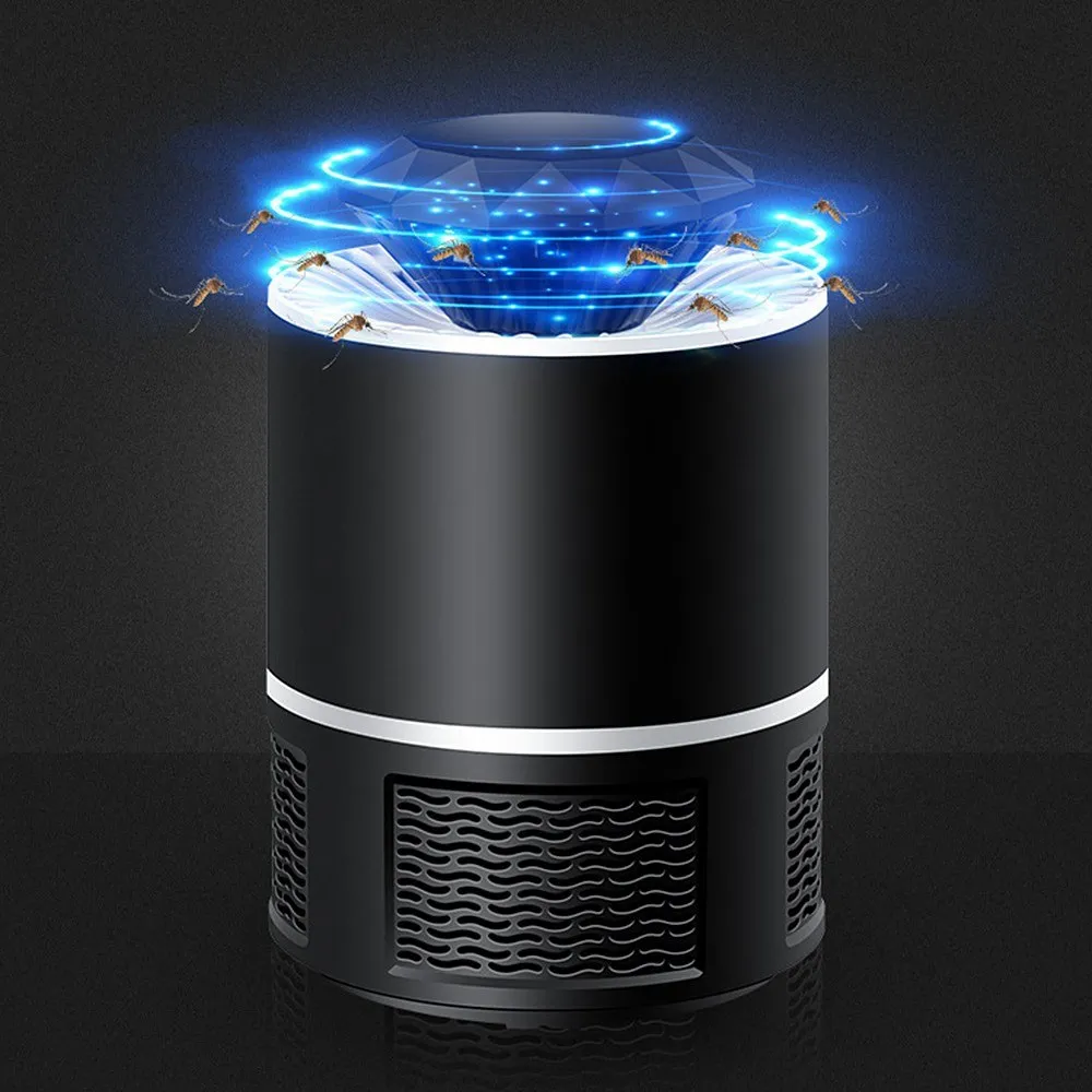 USB Electronic Mosquito Killer Lamp Trap Light Bug Fly Insect Repeller Zapper Mosquito Repellent for Living Room Office