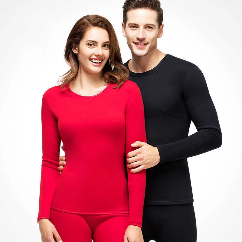 Winter Cotton Long Johns Thermal Underwear Big W For Couples Warm