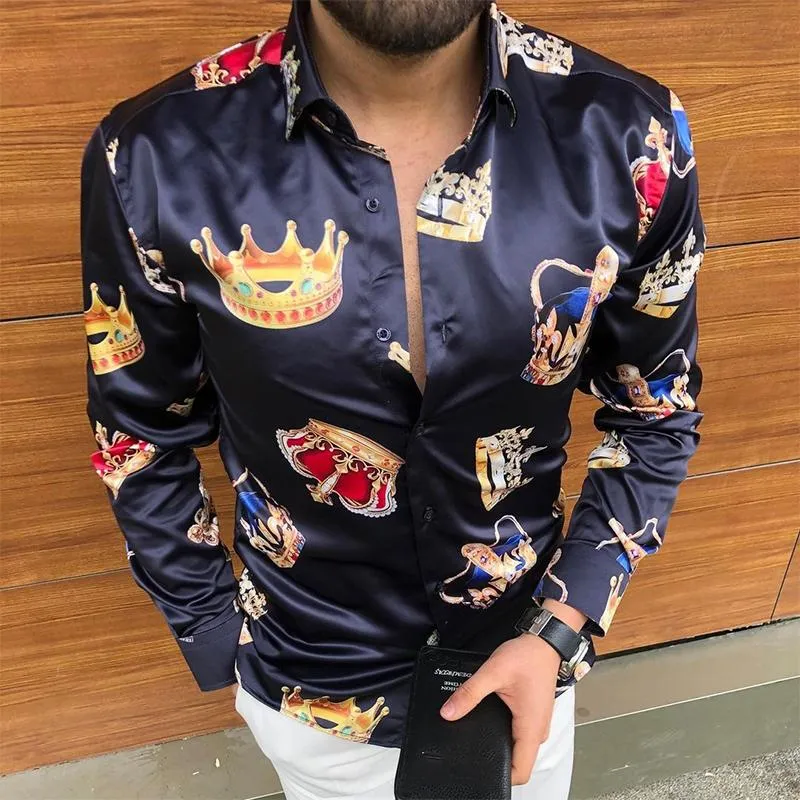 Party wear hot sale printed shirt