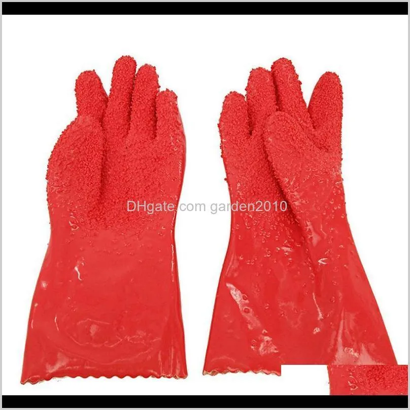 vegetable cleaner gloves pvc bpa- gloves suitable for warm and cold water hyd88