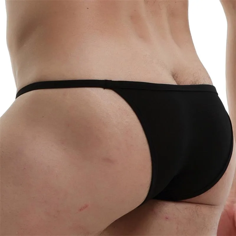 Mens Ball Pouch Underwear Briefs Classic Jockstrap Pouch Male Bikini  Athletic Supporters Comfort Sexy Black at  Men's Clothing store