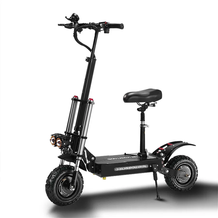 Patinete eléctrico para adultos todoterreno de doble motor con asiento mismo amortiguador que H2R es el escooters PK segway escooter