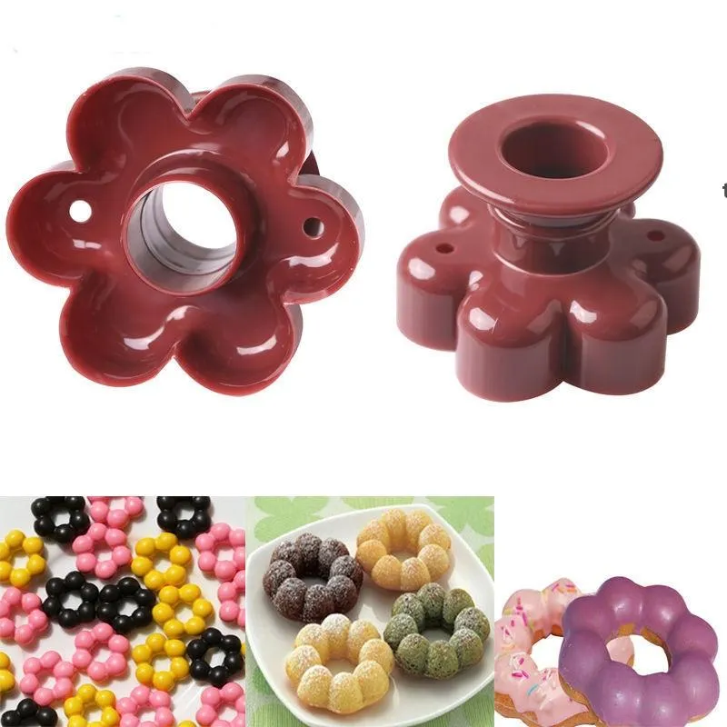 DIY Donut-Form, Dessert-Fondant-Form, Donut-Kuchen-Formen, handgefertigt, süße Lebensmittel, Schneider, Backgeschirr, Backen, Kekse, Kuchen von Sea RRE12652