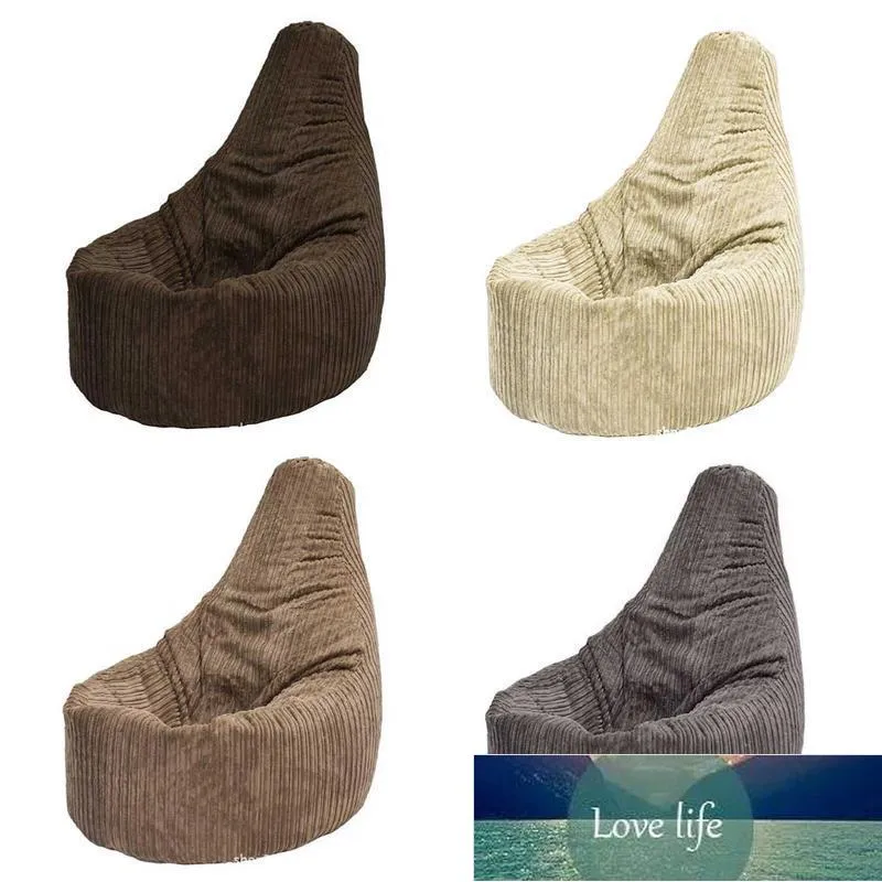 Kussen / decoratieve kussen lui boon sofa cover wasable corduroy stoel voor slaapkamer banken stoelen zonder vulstoel tas groothandel fabriek prijs expert ontwerp