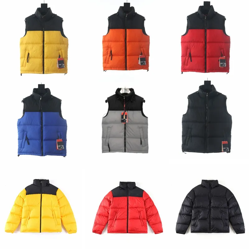 Men's Vests Designer vest Down Jackets 2021 Mens Outerwear Coats Clothing Apparel Fashion Winter womens jacket Parka Outdoor Warm Feather Outfit Outwear Multicolor