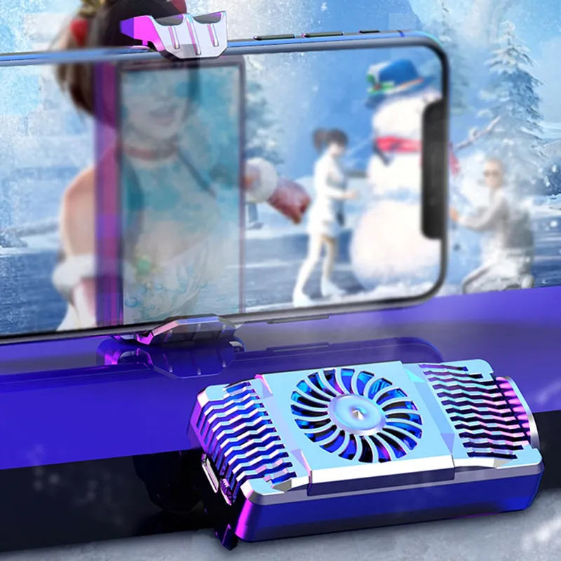 Phone Cooling Pad: Semiconductor Mobile Phone Cooler With Silent Fan ...