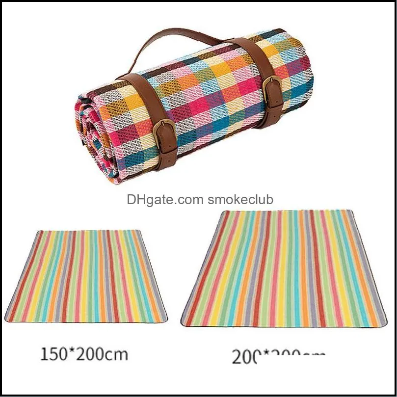 Waterproof Camping Hiking Picnic Portable Cushion Seat Pad Sitting Mat Family For Beach Outdoor Pads Drop Delivery CCB8978