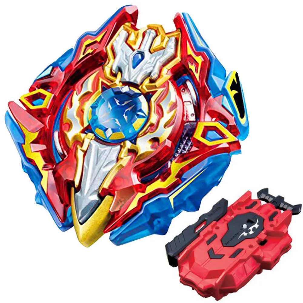 B-X Toupie 버스트 Beyblade 회전 상단 스파크 B-92 Sieg Xcalibur .1.ir excalibur 스타터 팩 런처 X0528