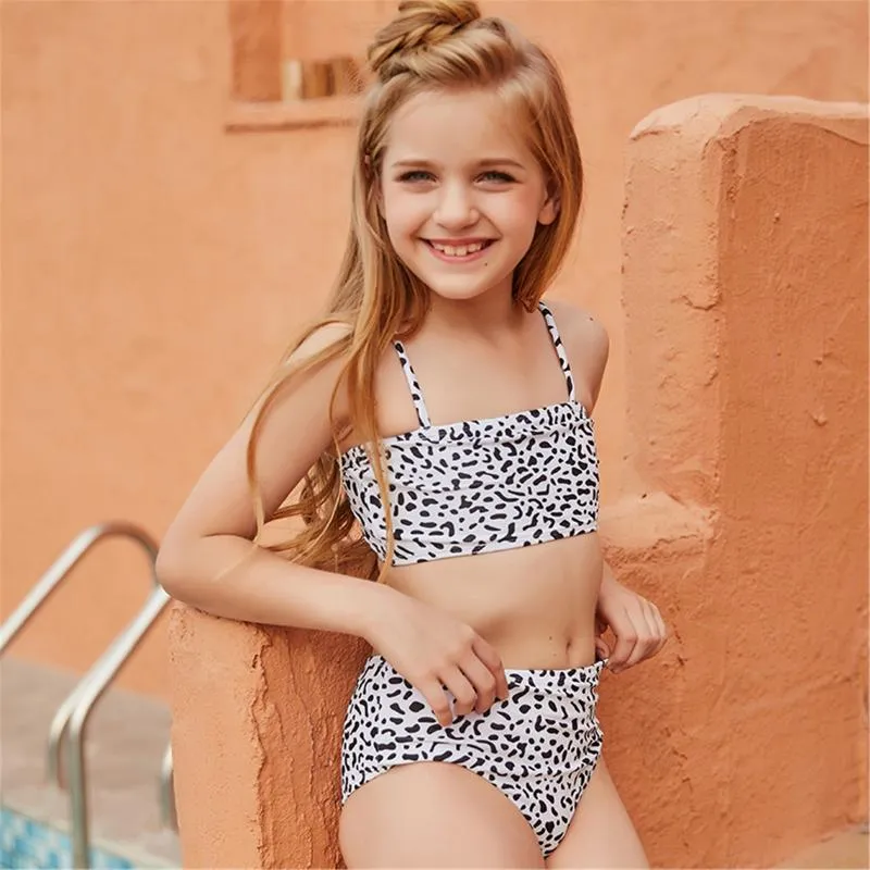 Leopard two piece bathing suit outlet