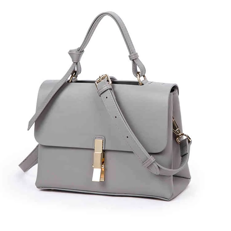 Gionar 2021 Kina Mode Italien Äkta läder Crossbody Bag Plain Women Shoulder Bag Online Shopping