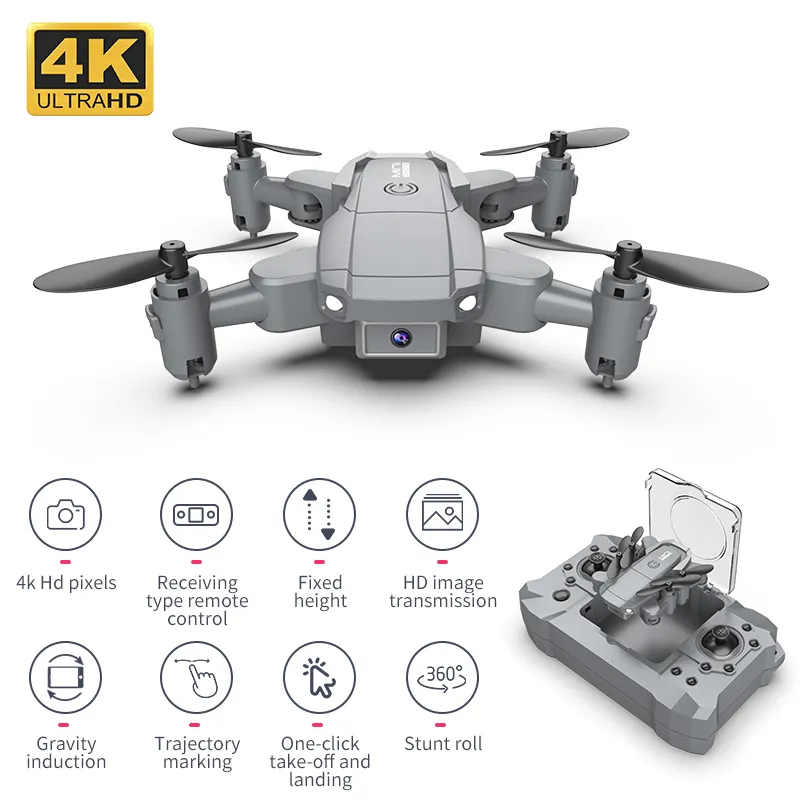 Moda KY905 Drone 1080 P HD Kamera WIFI FPV Hava Basıncı Yüksekliği Bir Anahtar Dönüş Katlanabilir Quadcopter RC Dronlar Çocuklar için Komik