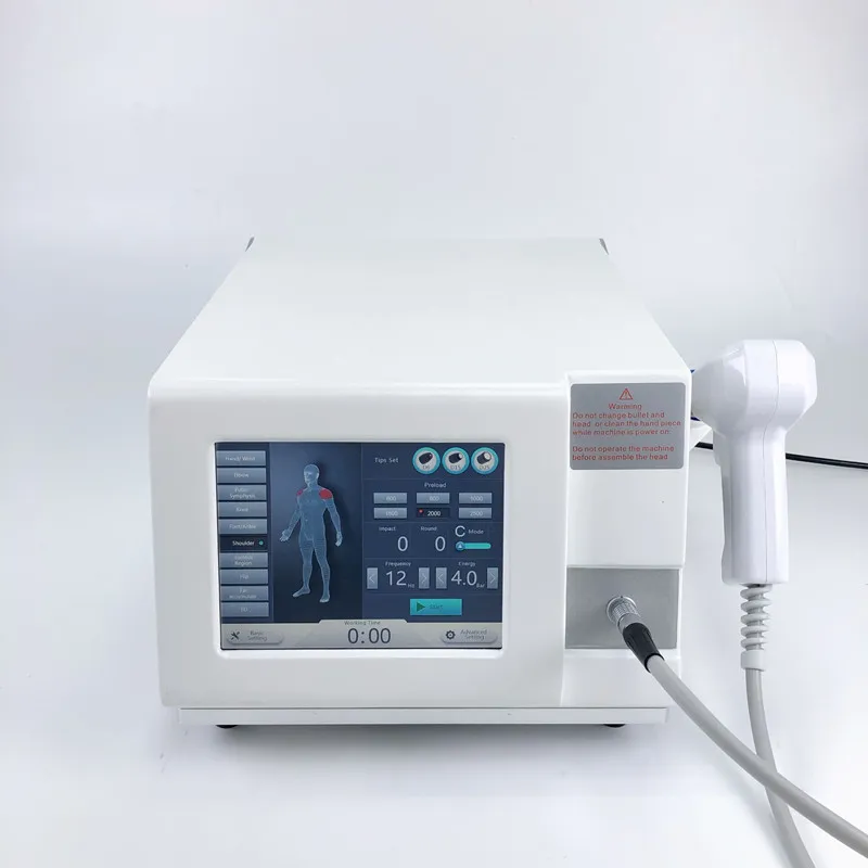Homewave العلاج ESWT صدمة موجة آلة الأدوات الصحية لأدوات العضلات تخفيف الألم مع أقصى 6 بار الطاقة