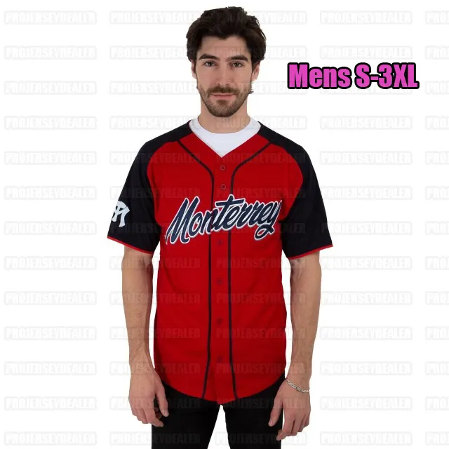 Sultanes De Monterrey Baseball Jersey Custom Mens, From