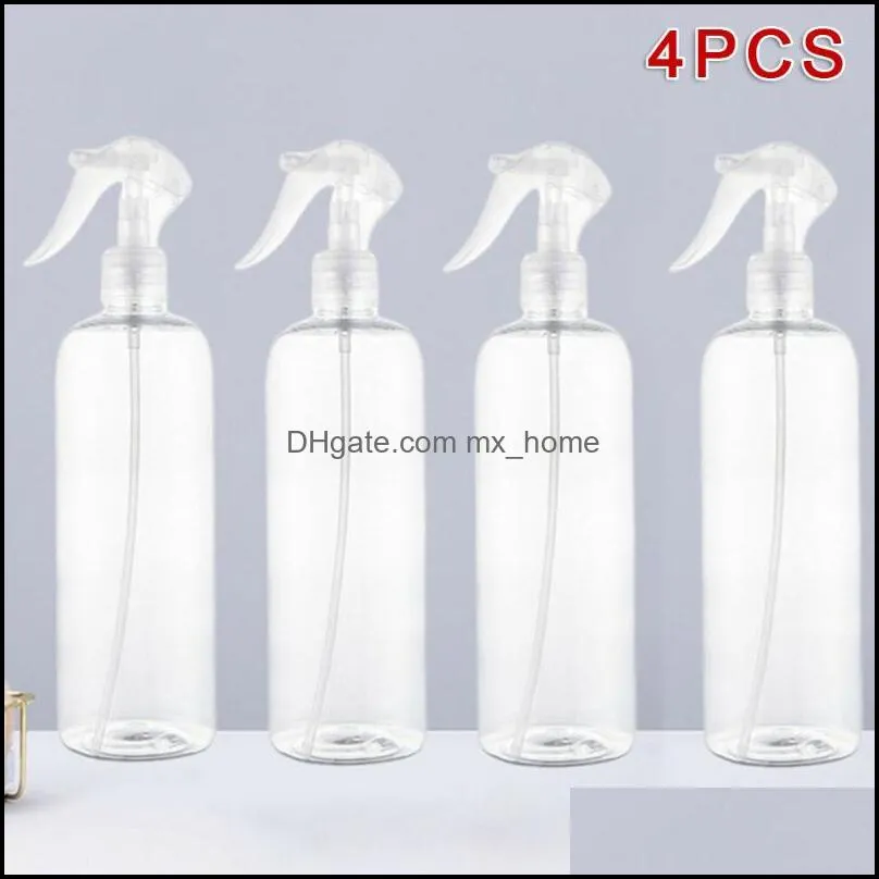Watering Equipments 500ml Split Bottles Plastic Spray Bottle Sprayer Transparent Lightweight