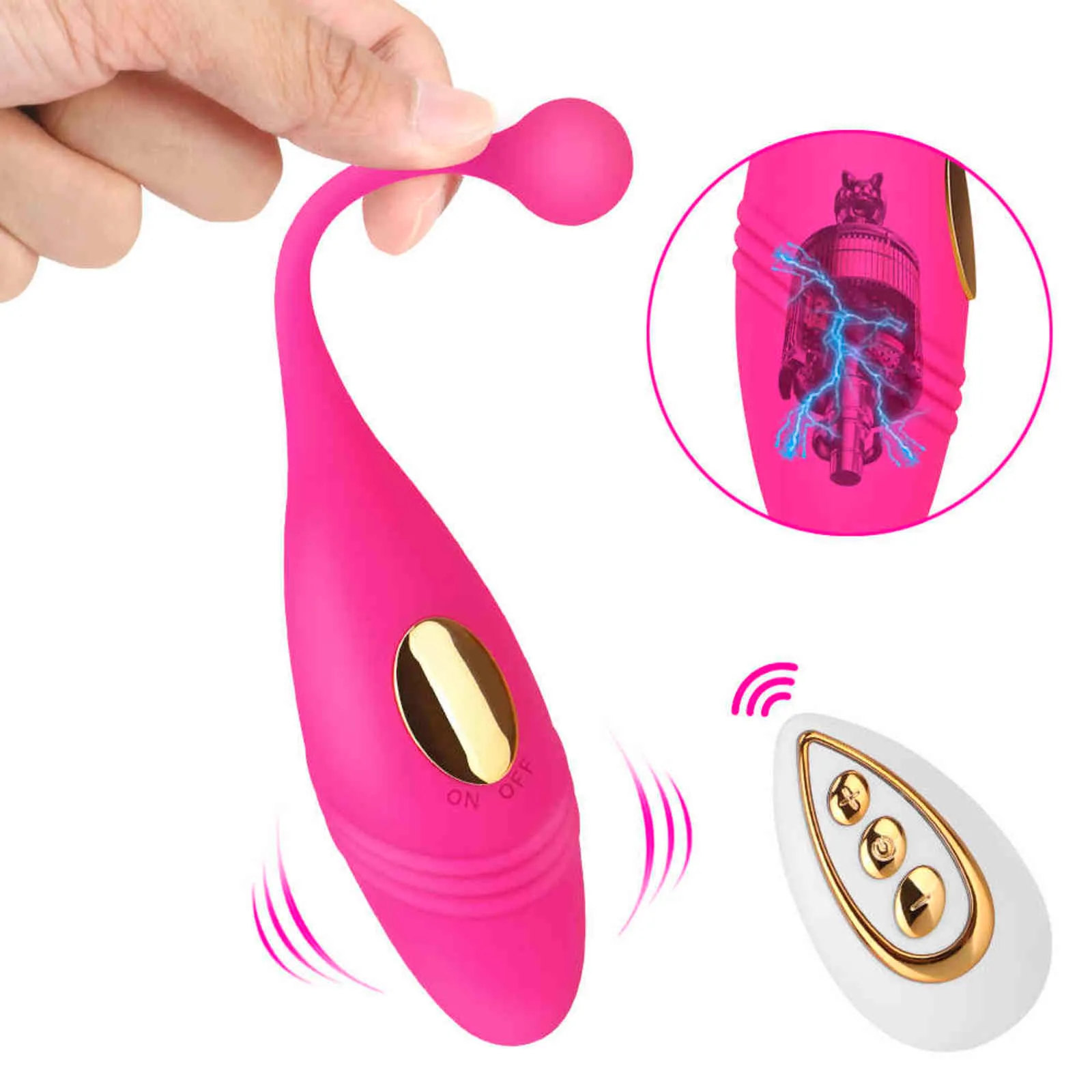 NXY Drahtlose Sex Spielzeug Vibratoren Für Frauen Anal Plug Klitoris Massage l Kugeln Weibliche Sextoys Erwachsene Produc_voghion.com