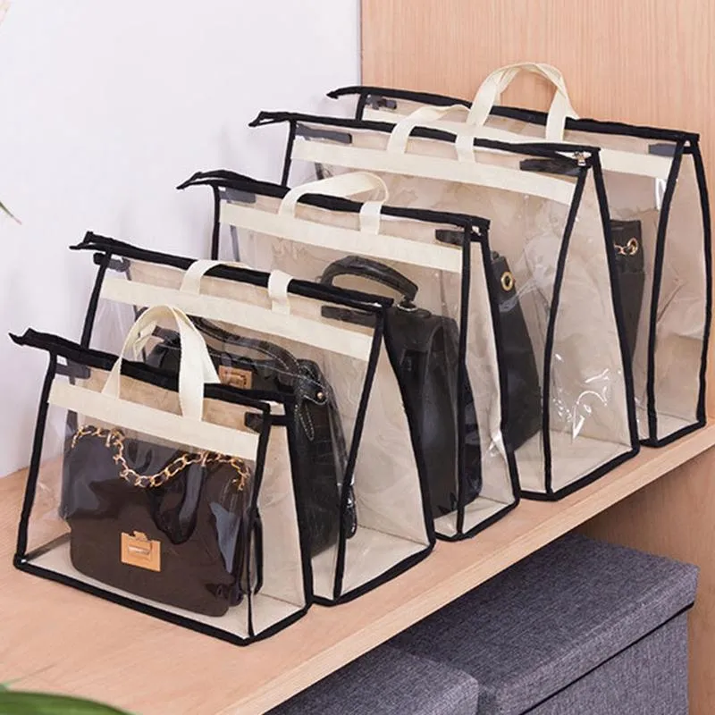 Storage Bags Non Woven Fabric Dust Bag For Handbag Transparent