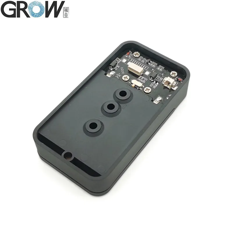 GROW K236-A DC6V 4*AAA Batterie Geringer Stromverbrauch Administrator-/Benutzer-Fingerabdruck-Steuerplatine mit Batteriekasten für Türzugangssystem