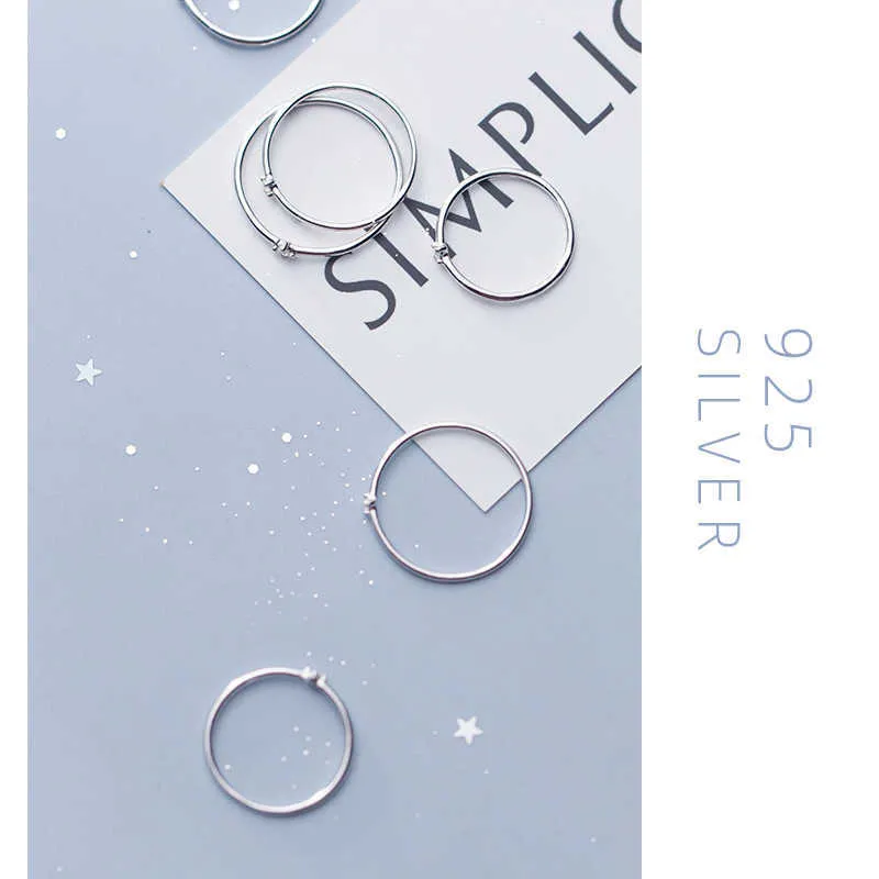 Klassischer, strahlender, stapelbarer schmaler Ring mit Zirkon für Damen, modisch, 925er-Sterlingsilber, schlichter feiner Schmuck 210707