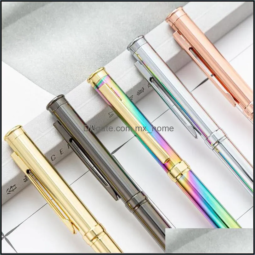 Ballpoint Pens Selling Full Metal Brand Pen School Student Homework Writing Buy 2 Send Gift