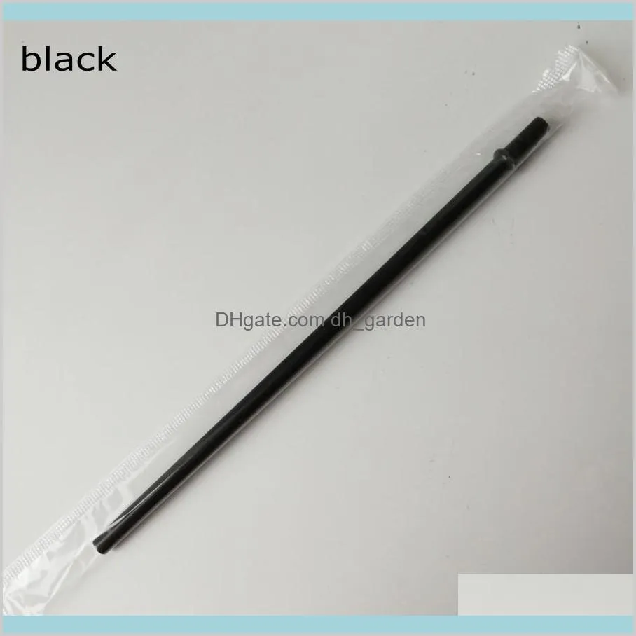 14colors PP Plastic Straw Reusable Plastic