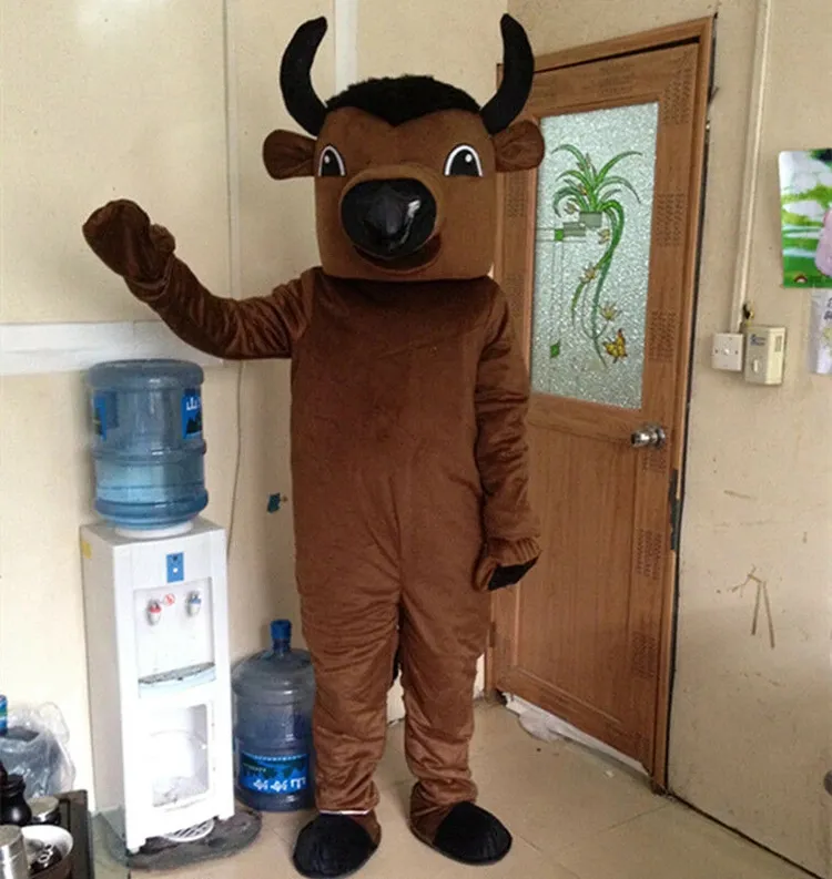 Easter Men Cow Mascot Costume Halloween Christmas Fancy Party Cartoon Character Outfit Suit Adult Women Men Dress Carnival Unisex Adults