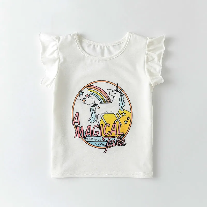Melario Casual Kids Baby T-shirt Summer Short Sleeve Shirt Girls Top Boy Clothing Cotton Girls T-shirt Baby Girl Tshirts 210412