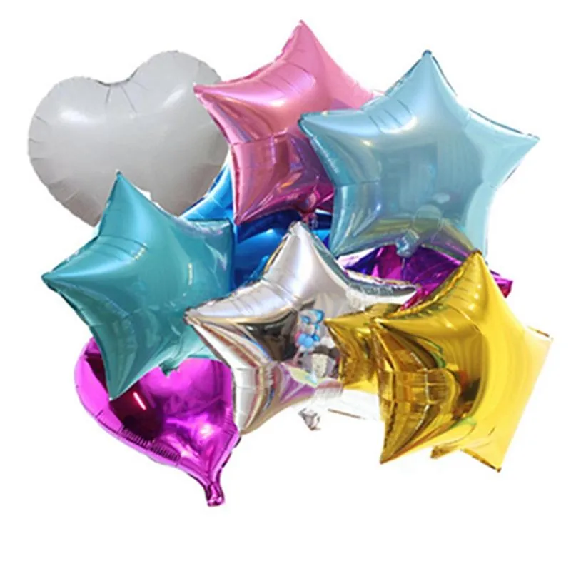 2021 18-дюймовый любовный сердечный фольгой шар детский день рождения вечеринка украшения воздушные шары вечеринка поставляет свадебный декор воздушных шаров