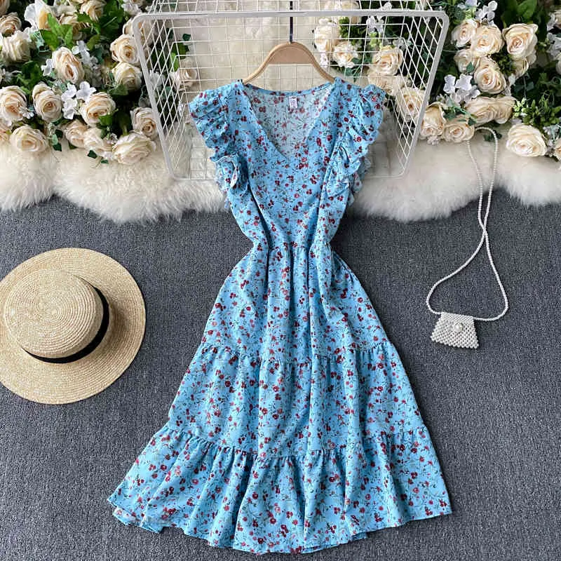 Mid length sales chiffon dresses