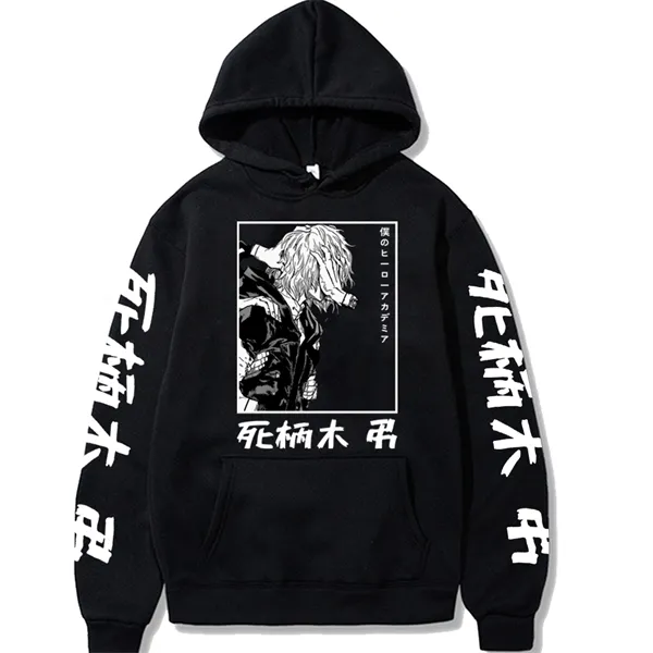 2021 Anime Min Hero Academia Hoodie För Män Kvinnor Långärmad Anime Mangashigaraki Tomura Hoodie Pullover Toppar Present Y0809