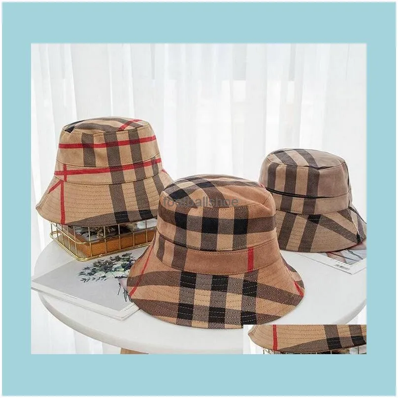 5color Bucket Hat Wide Brim Hats Suede Fabric Fashion Stripe Brand Designer Women Nylon Autumn Spring Foldable Fisherman Sun Cap Travel